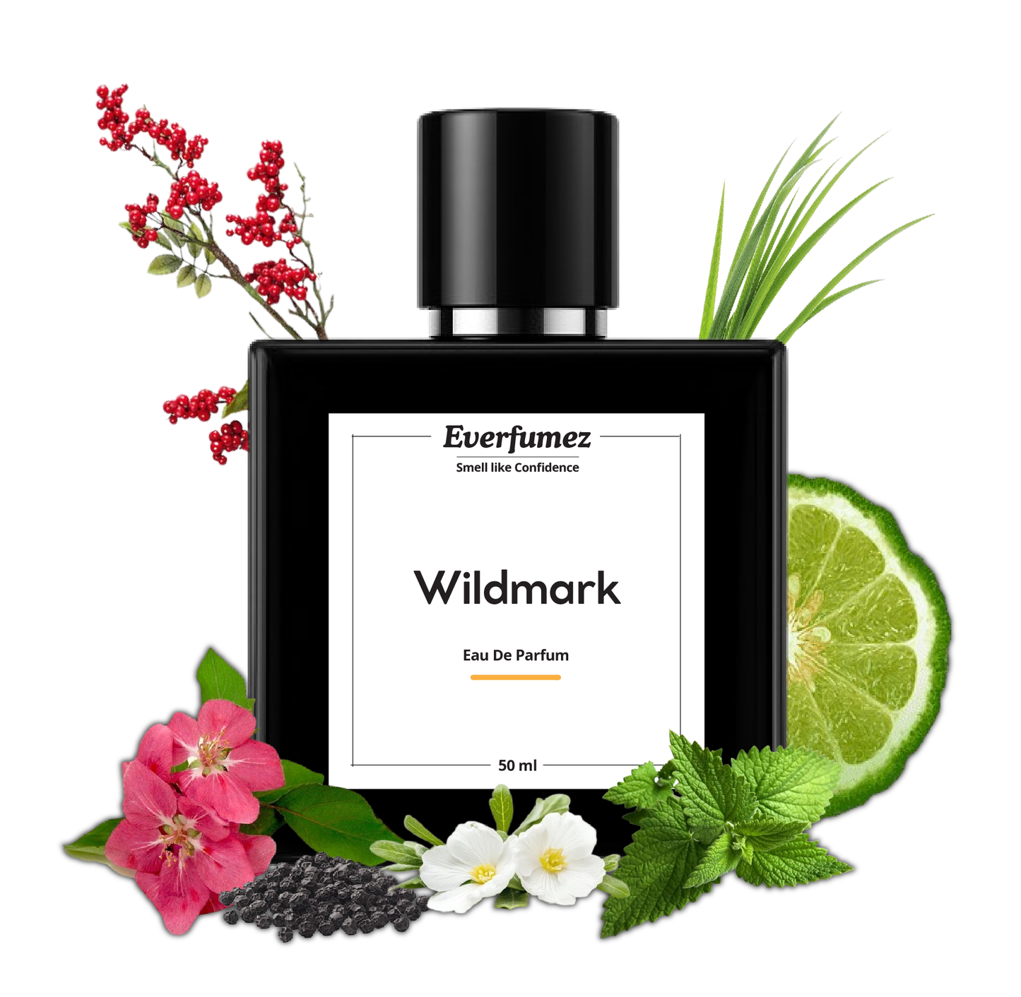 Wildmark Perfume for Men – Bold, Long-Lasting Spicy Woody Fragrance | Eau de Parfum 50ml | Luxury Signature Scent in Pakistan