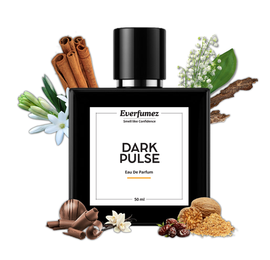Dark Pulse Perfume for Men & Women | Warm Spicy Woody Gourmand Cinnamon Vanilla Fragrance | 50ml Eau de Parfum Spray | Signature Bold Luxury Scent  For Men And Women