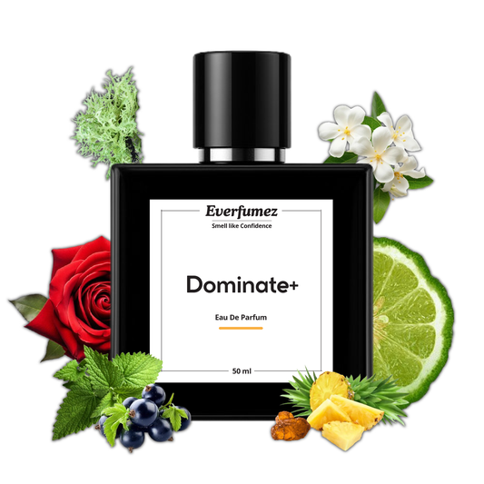 Dominate+ Perfume for Men & Women | Bold Fruity Smoky Woody Masculine Fragrance | 50ml Eau de Parfum Spray | Signature Powerful Luxury Scent For Men And Women