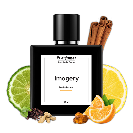 Imagery Perfume for Men | Fresh Citrus Aromatic Musky Herbal Fragrance | 50ml Eau de Parfum Spray | Signature Dreamy Luxury Scent  For Men And Women