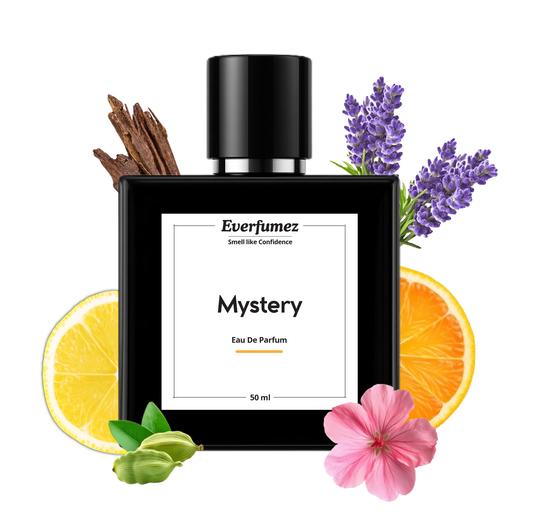 Mystery Perfume for Men | Fresh Spicy Woody Citrus Aromatic Fragrance | 50 ml Eau de Parfum Spray | Signature Bold Luxury Scent in Pakistan